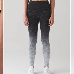 Lululemon Wunder Under Hi-Rise Tight *Ombre Melange 31" Sz 6 EUC